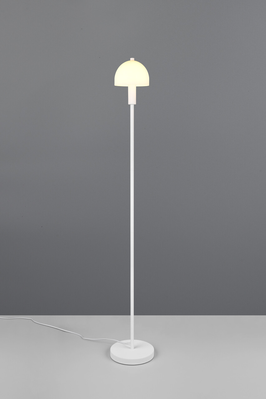 Lampadar Glenn, RL NOW, 18x120 cm, 10W, 1x E14, metal, alb mat - imagine 5